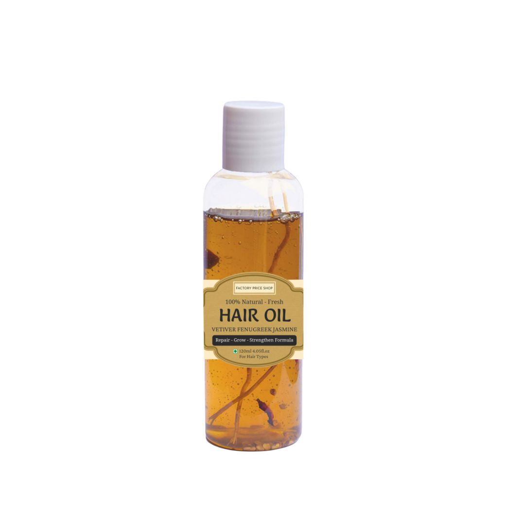 Vetiver Fenugreek Rose Hair oil