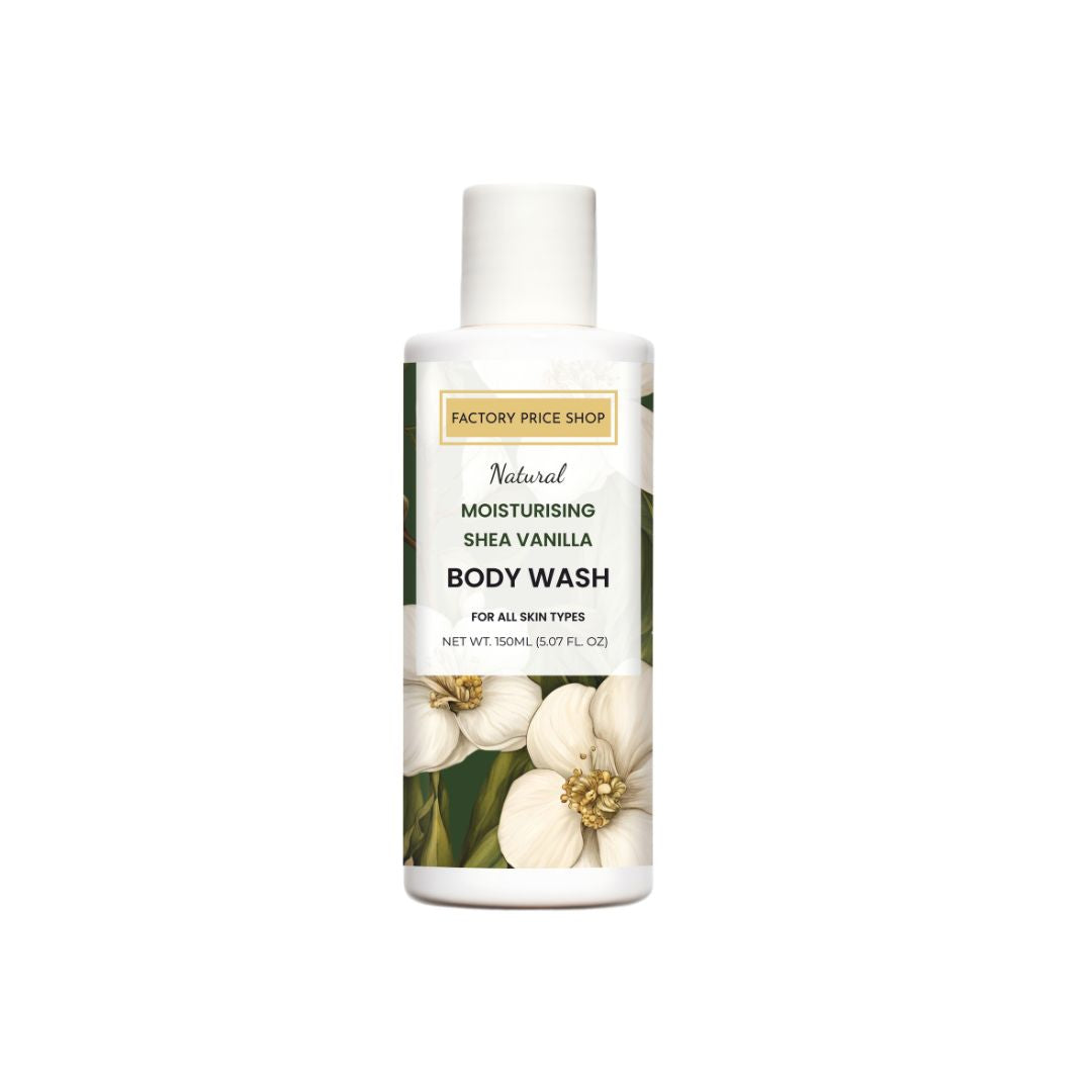 Natural Moisturising Shea & Vanilla Body Wash