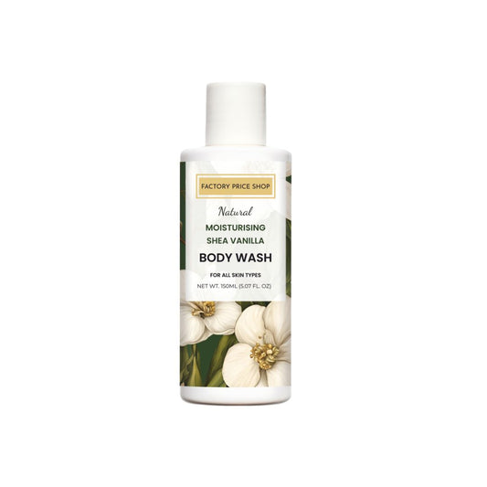 Natural Moisturising Shea & Vanilla Body Wash