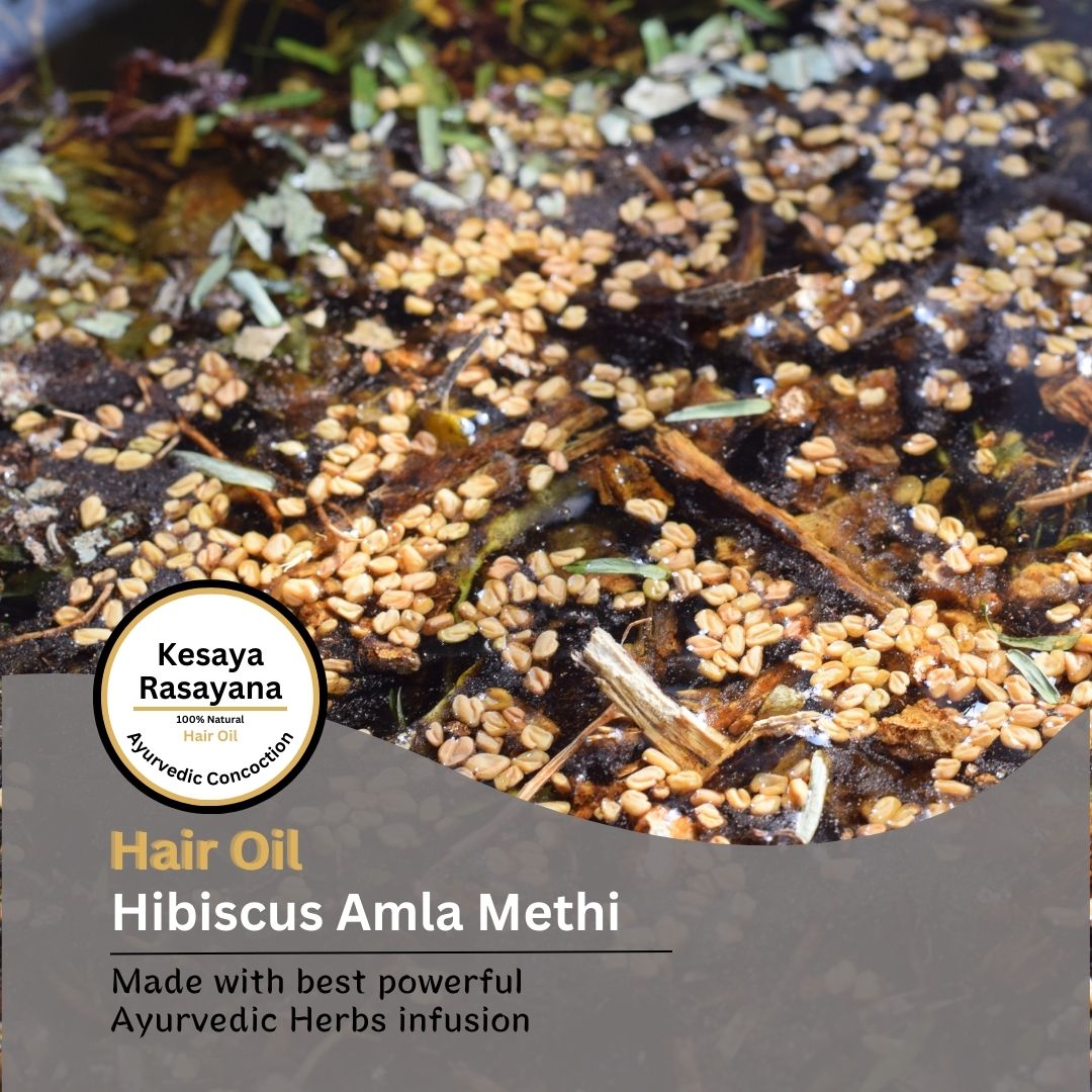 Hibiscus Amla Methi Hair Oil